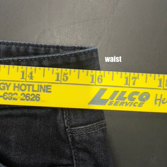 Ann Taylor Jeans Women's 8 Dark Wash Modern Bootcut Minimalist Stretch Capsule - Picture 5 of 7